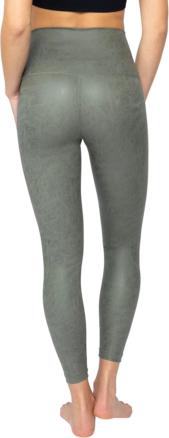 90 Degree By Reflex High Waist Tummy Control Squat Proof Ankle Length Printed Leggings