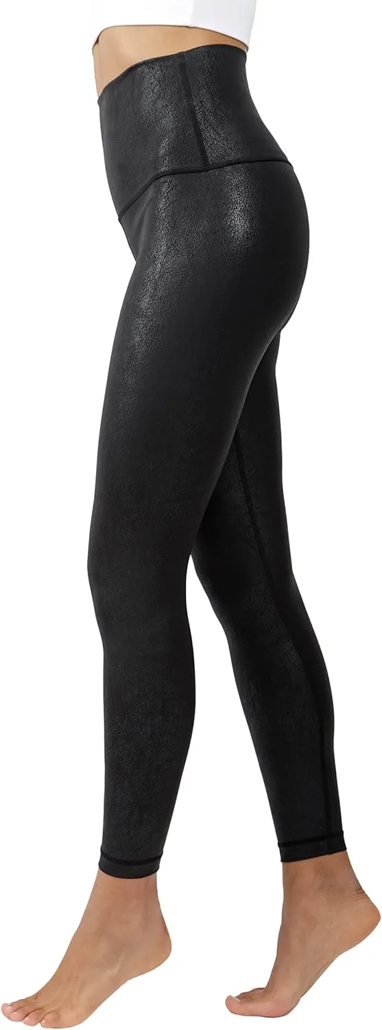 90 Degree By Reflex High Waist Tummy Control Squat Proof Ankle Length Printed Leggings