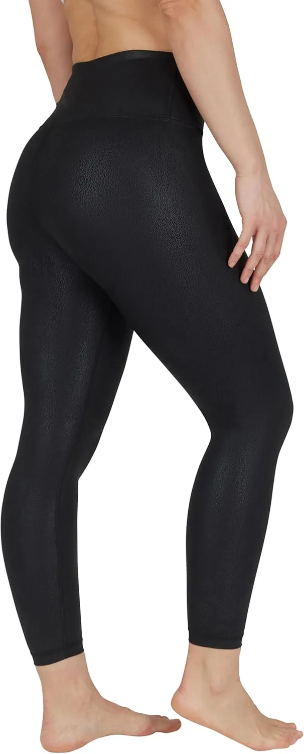 90 Degree By Reflex Womens High Waist Squat Proof Ankle Length Printed Leggings