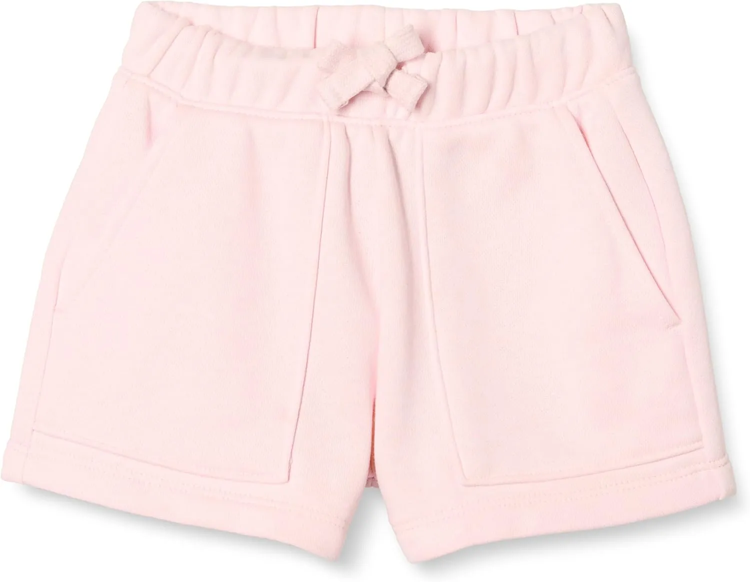 Amazon Essentials Girls' French Terry Patch Pocket Shorts