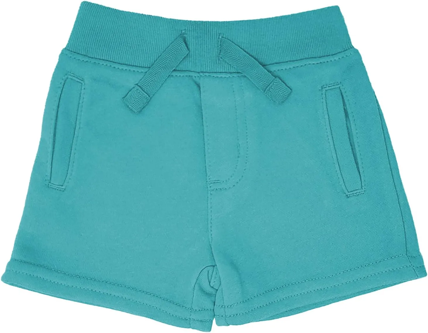 Andrew Scott Toddler Boys Girls French Terry Cotton Drawstring Shorts - Multi Packs