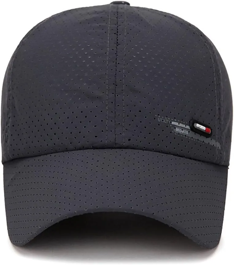 Baseball Caps for Men 90s Vintage Baseball Hats 2024 New Women's Outdoor Adjustable Sun Hat Black