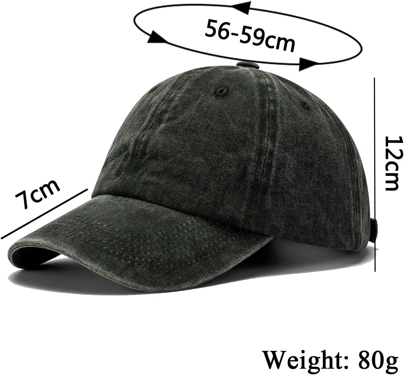 Baseball Caps for Men Womens Baseball Hat Distressed Cotton Dad Hat Summer Adjustable 𝐆olf Runing Hat