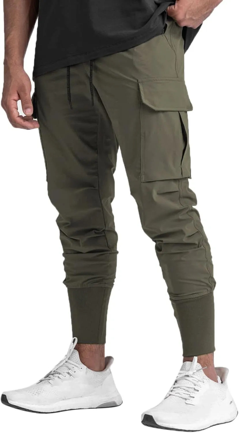 BIFUTON Mens Sweatpants,Men's Outdoor Jogging Casual Pants Slim Fit Active Workout Gym Sweatpants for Running,Hiking,Fishing