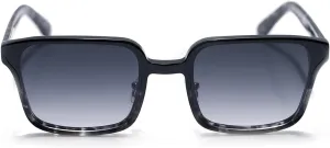 Blackburn Italian-Crafted, Trendy Square Sunglasses for Women Men, Fashionable Sun Glasses Modern Shades UV400 Protection