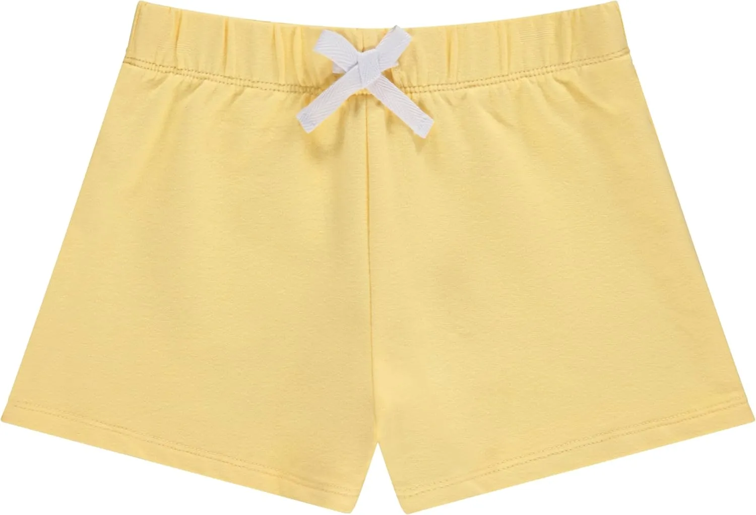 BTween 4-Pack Girls Shorts, Cotton French Terry Shorts for Girls, Kids Summer Clothing
