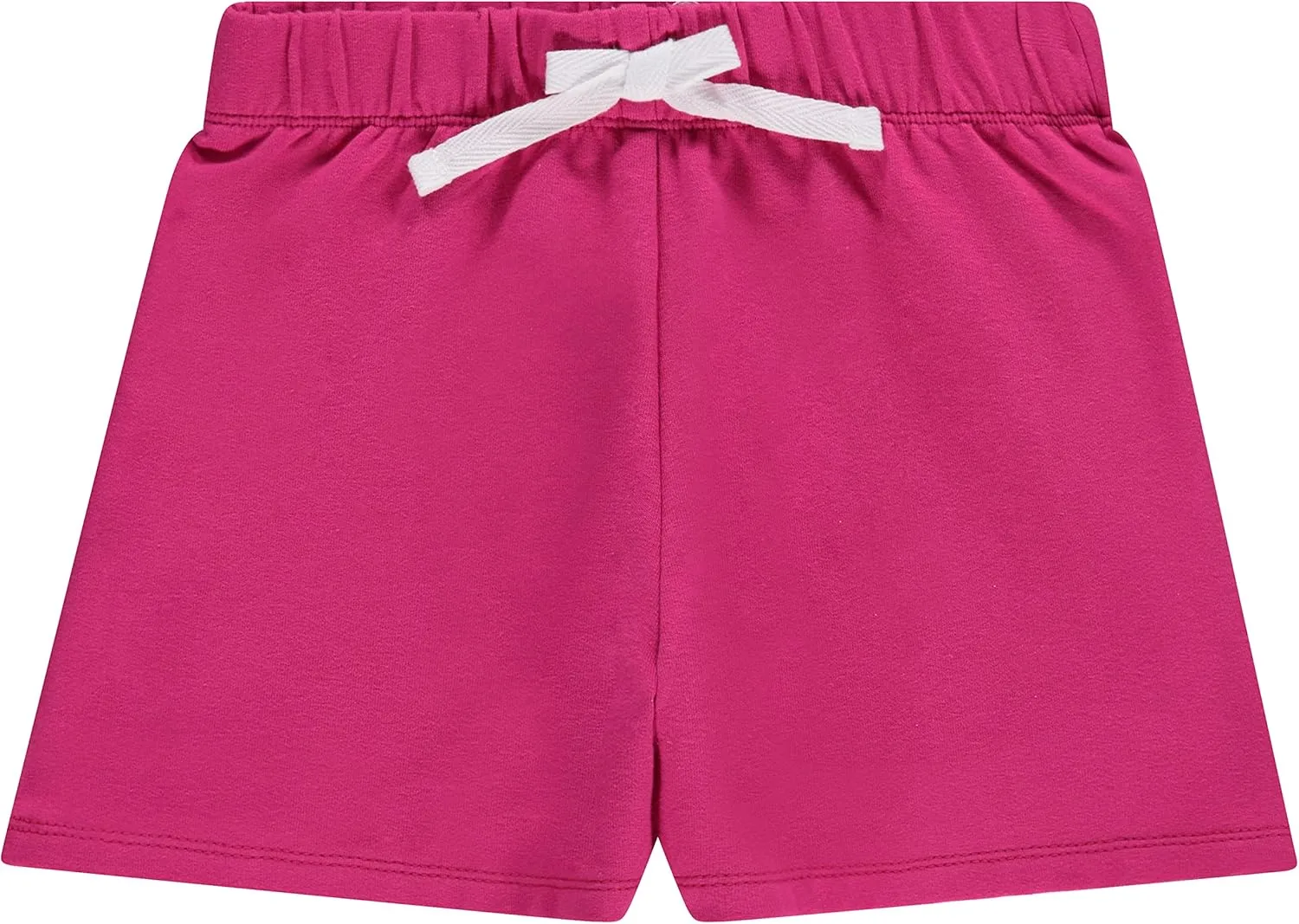 BTween 4-Pack Girls Shorts, Cotton French Terry Shorts for Girls, Kids Summer Clothing