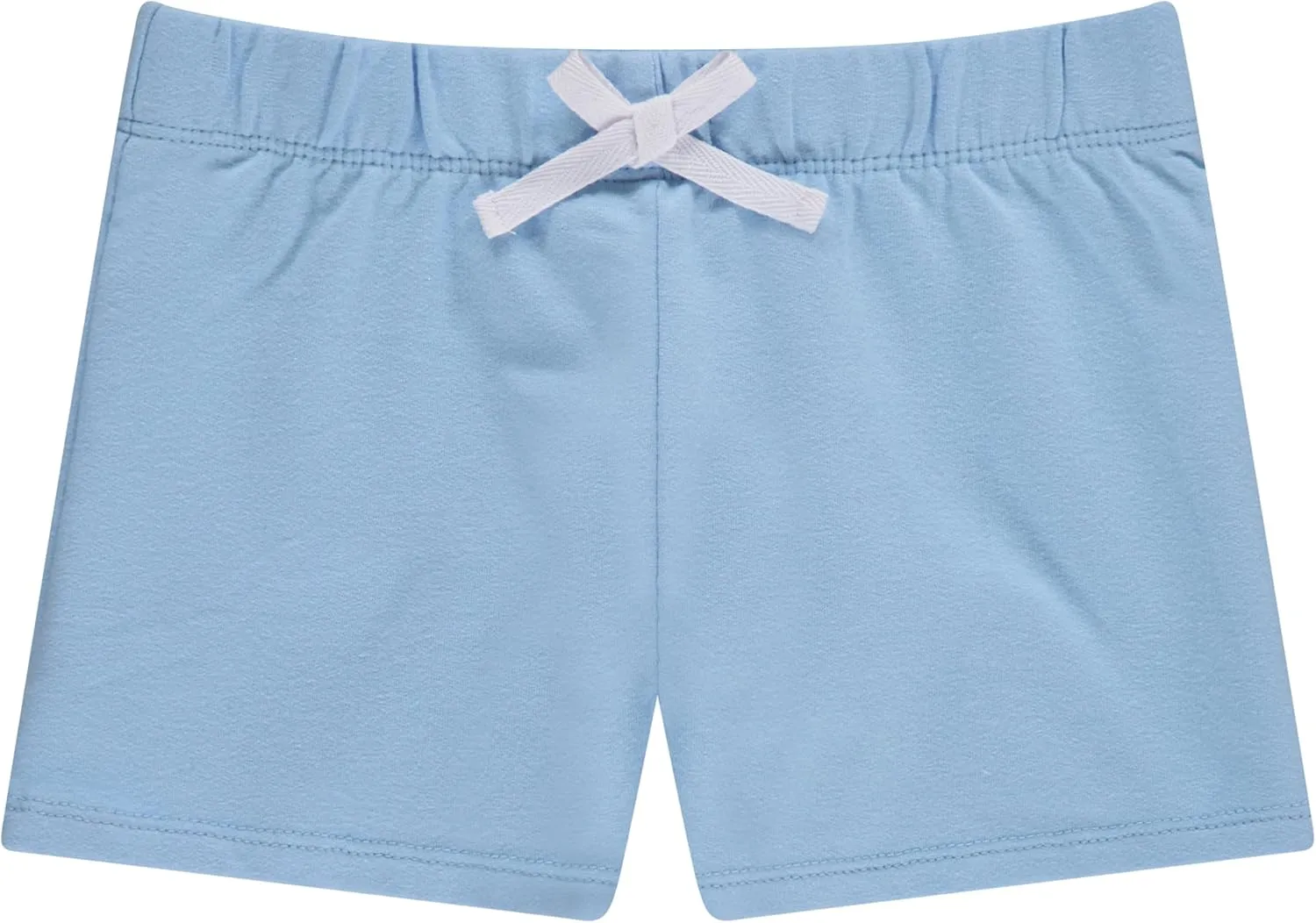 BTween 4-Pack Girls Shorts, Cotton French Terry Shorts for Girls, Kids Summer Clothing