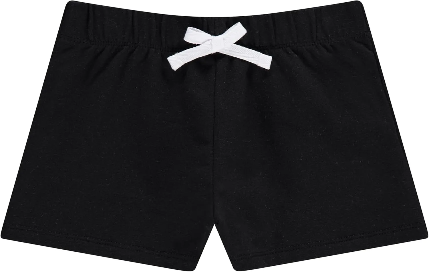 BTween 4-Pack Girls Shorts, Cotton French Terry Shorts for Girls, Kids Summer Clothing