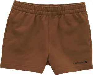 Carhartt Girls' Elastic Waistband French Terry Work Shorts