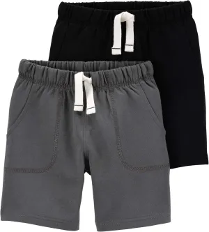 Carter's Boys' 2-Pack French Terry Shorts