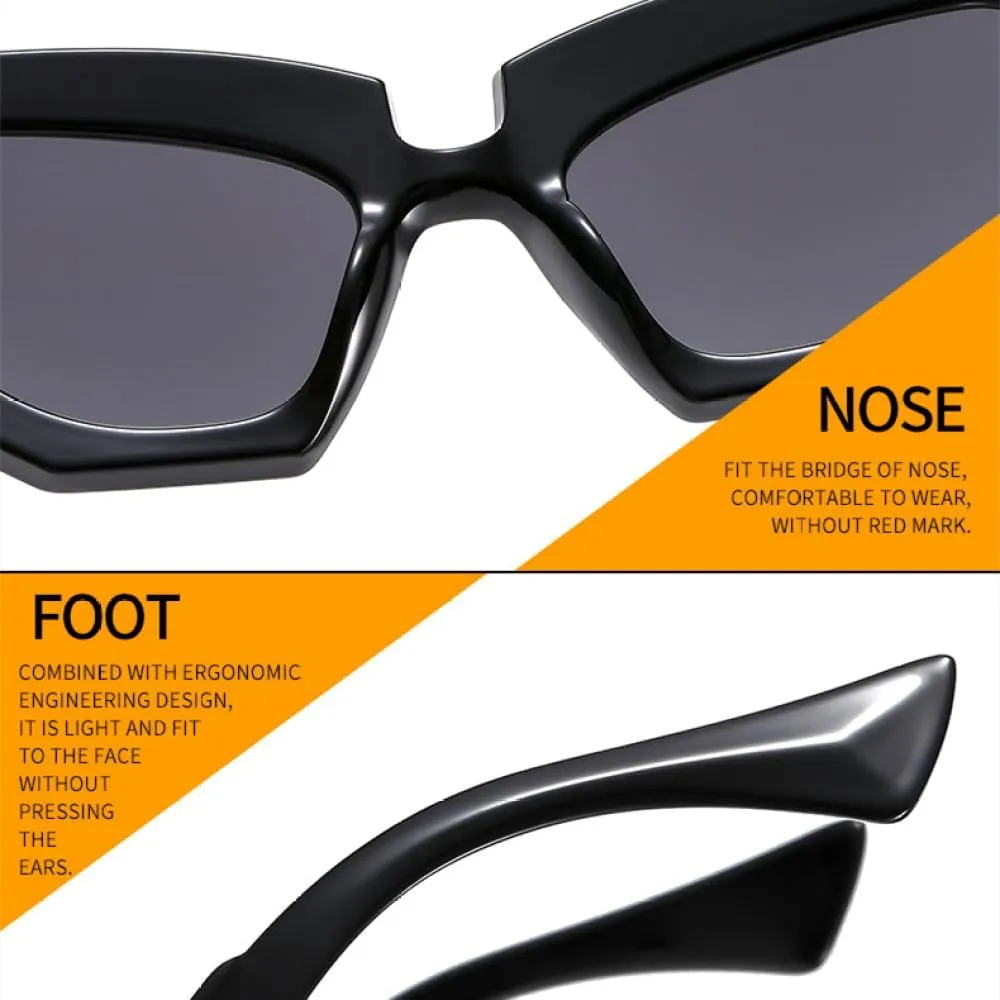 Cat Eye Sunglasses Women MEN Vintage Shades Luxury Sun Glasses UV400 Eyewear