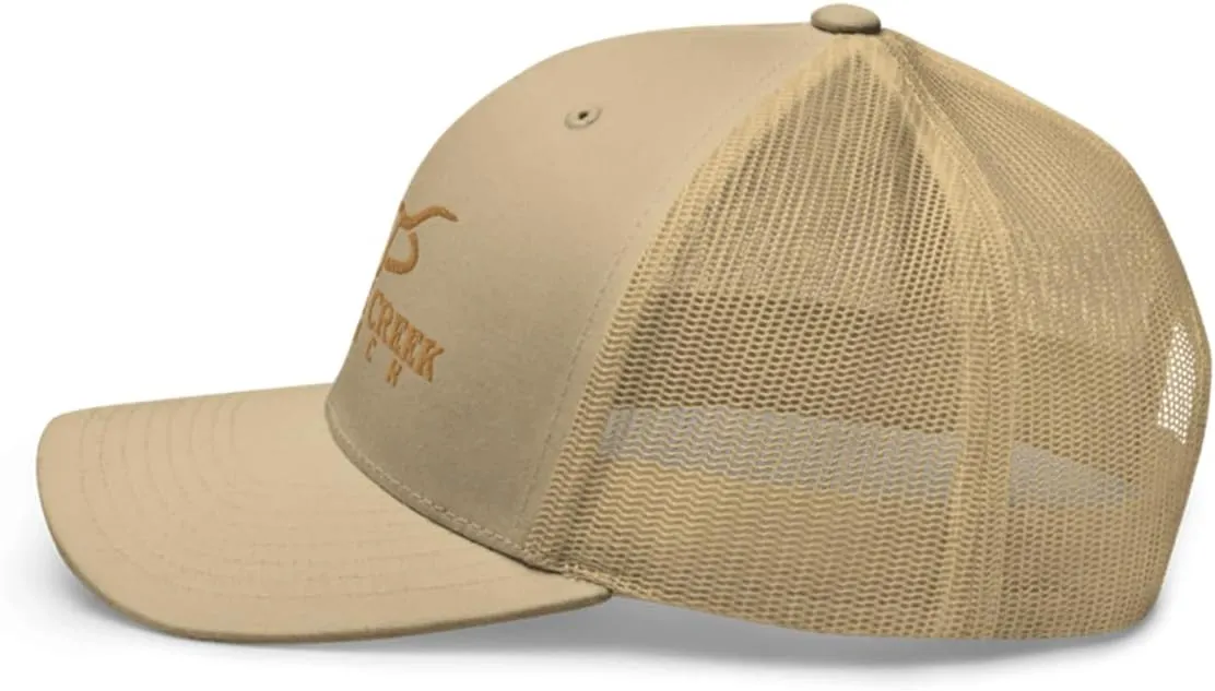 Cattle Creek Ranch Trucker Hat Men - Mesh Baseball Snapback Cap - Trucker Hat