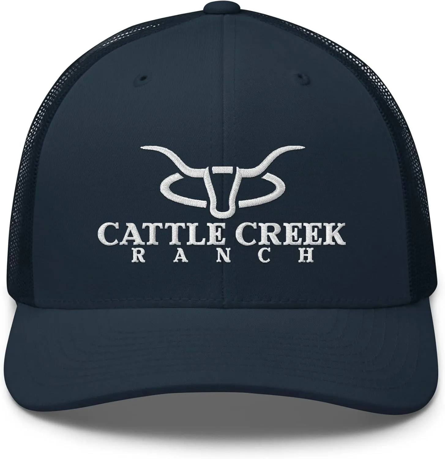 Cattle Creek Ranch Trucker Hat Men - Mesh Baseball Snapback Cap - Trucker Hat
