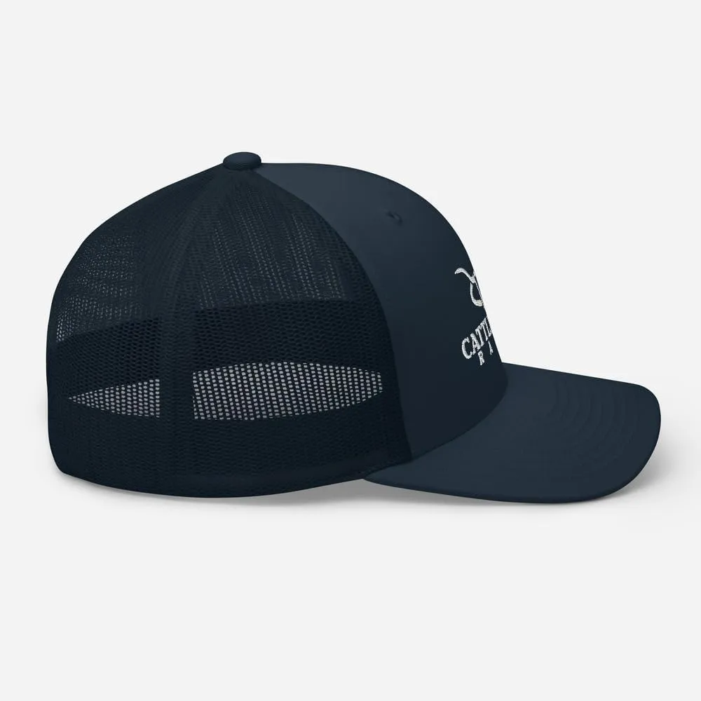 Cattle Creek Ranch Trucker Hat Men - Mesh Baseball Snapback Cap - Trucker Hat