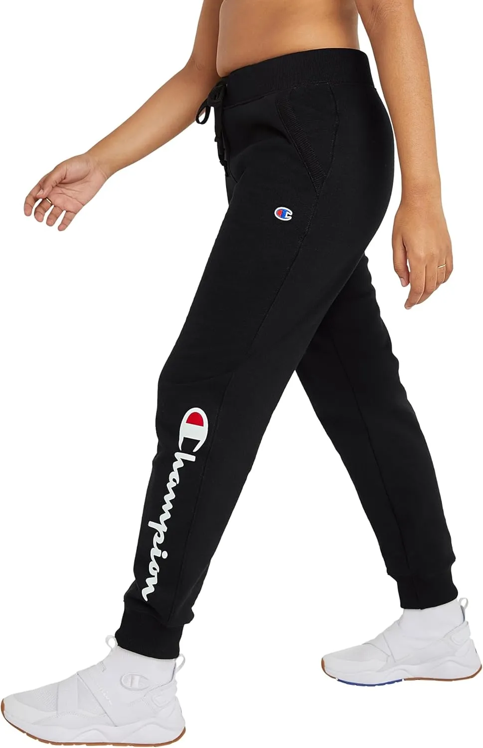 Champion Women's Joggers, Powerblend, Fleece Joggers, Comfortable Pants for Women, 29" (Plus Size Available)