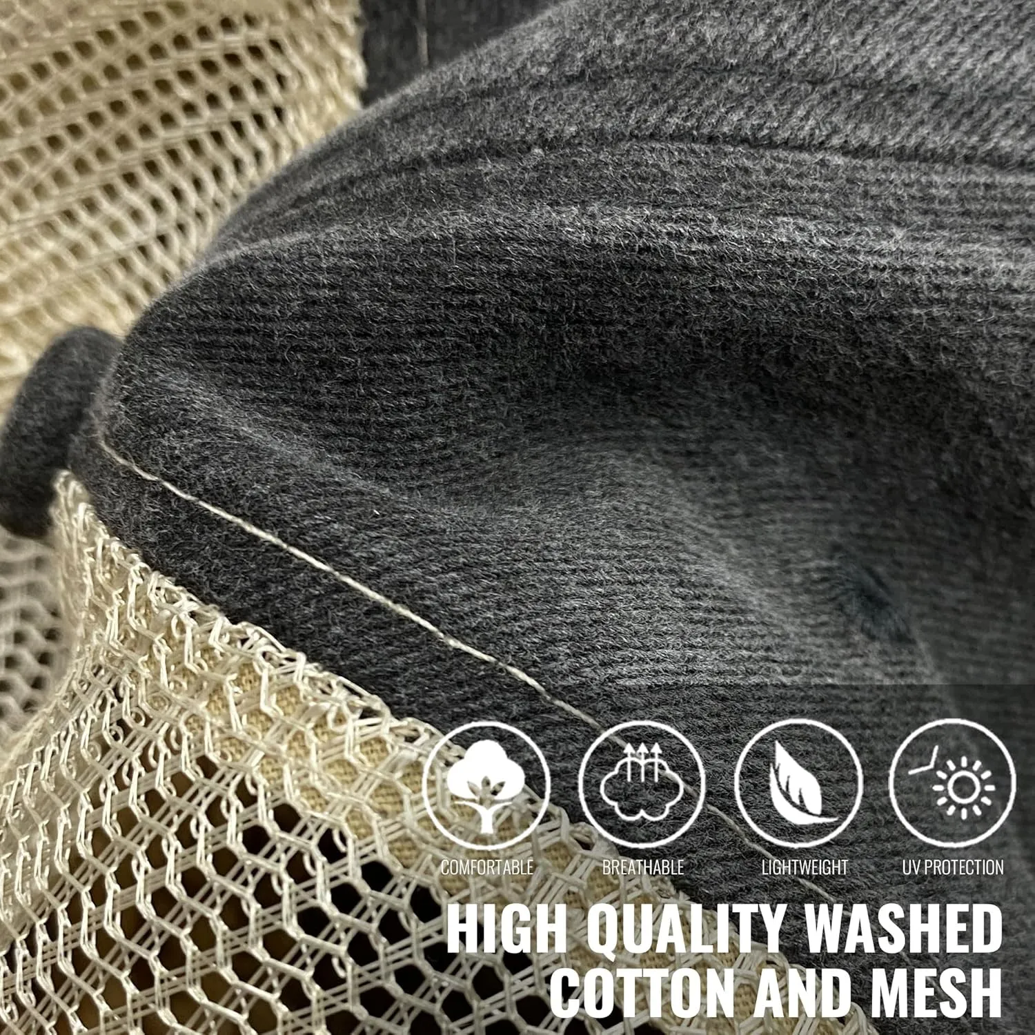 CLAPE Mesh Baseball Cap Summer Breathable Trucker Mesh Hat Golf Dad Hats Quick Dry Cool Hats Outdoor Sports Running Cap