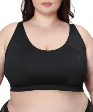 Curvy Couture Plus Size Women Support Large Bust, Perfect Workout, High Impact Sports Bra