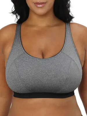 Curvy Couture Plus Size Women Support Large Bust, Perfect Workout, High Impact Sports Bra