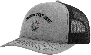 Custom Richardson Trucker Hat Sport Darts Let's Play Embroidery Baseball Cap