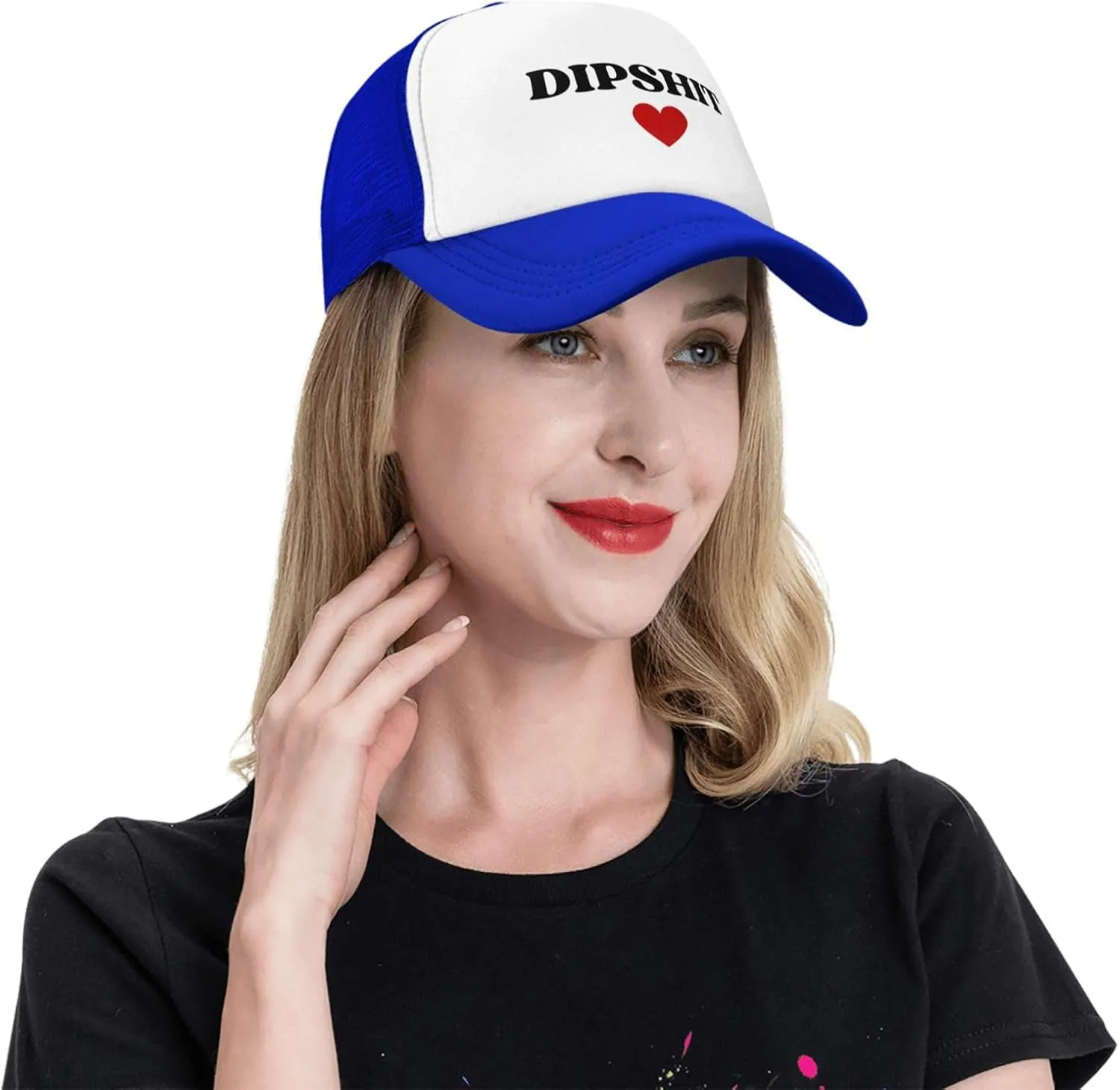 Dipshit Mesh Hat Men Women Trucker Hat Baseball Cap Dad Gift