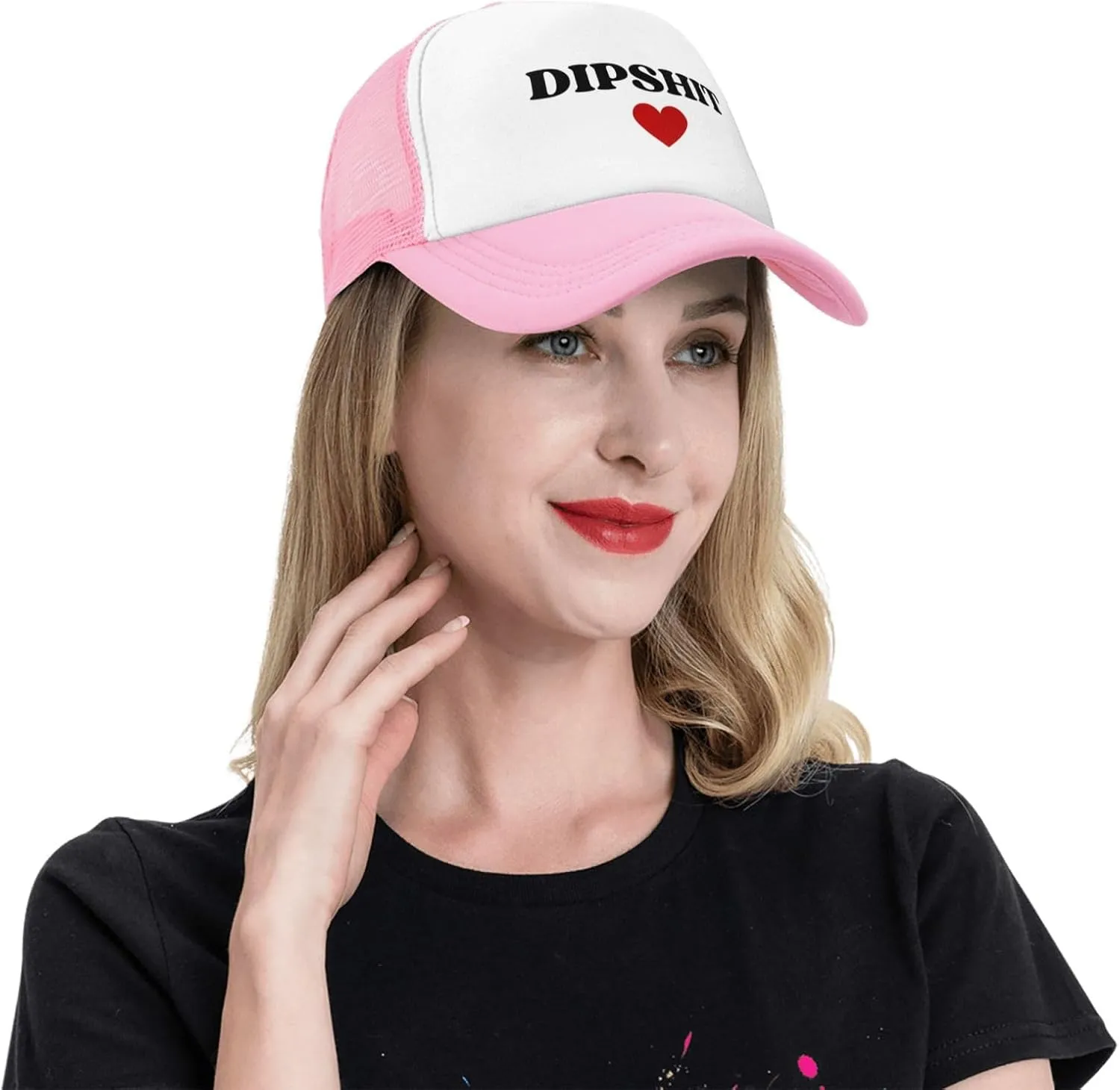 Dipshit Mesh Hat Men Women Trucker Hat Baseball Cap Dad Gift