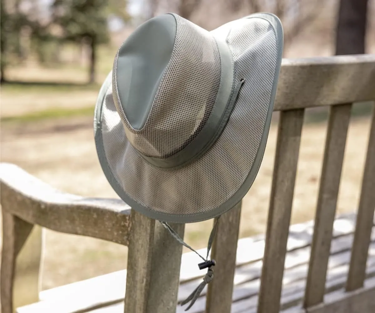 Dorfman Hat Co. Men's 1 Piece Suplex Pinch Front Safari Hat
