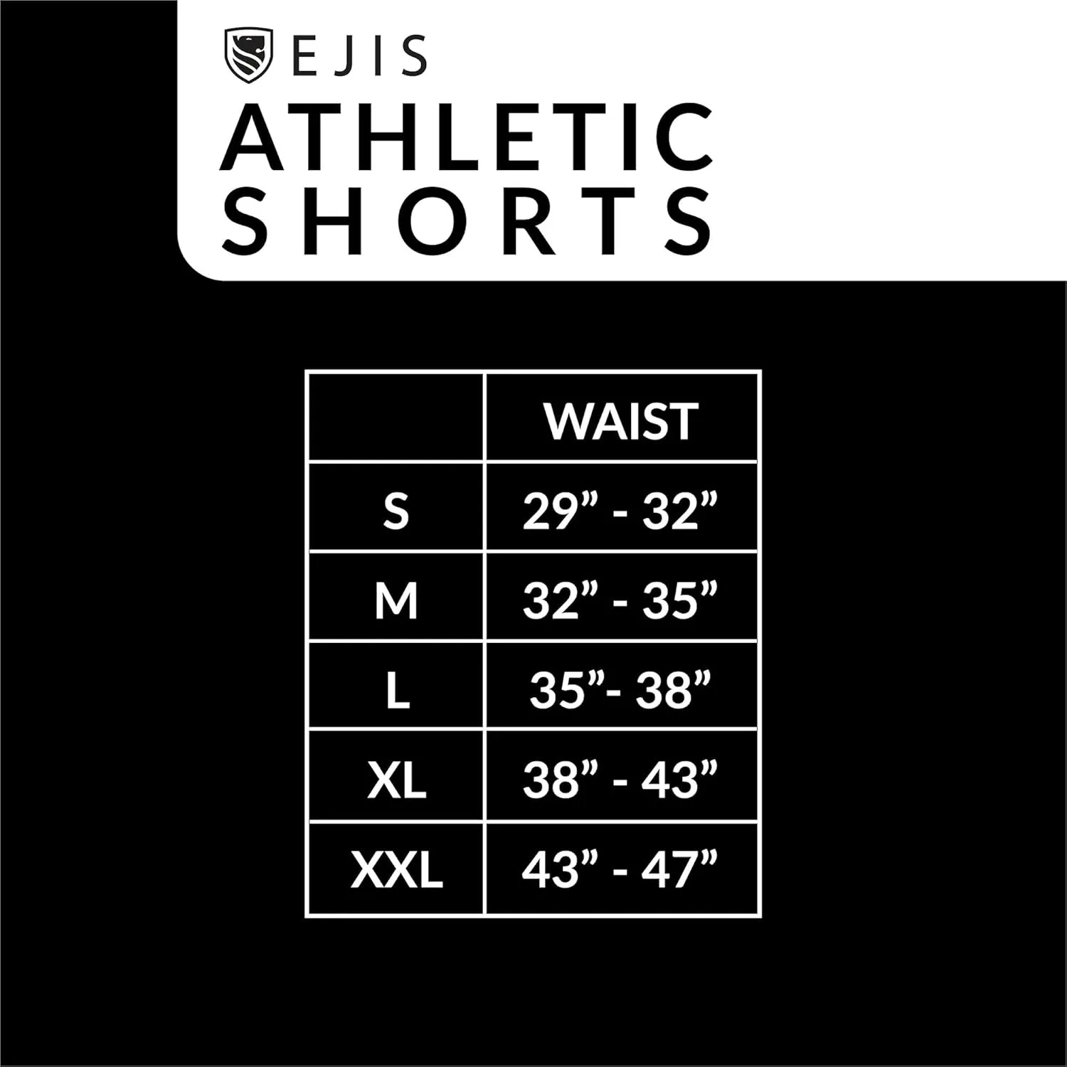 Ejis Men's Athletic Shorts - Quick Dry Gym, Running