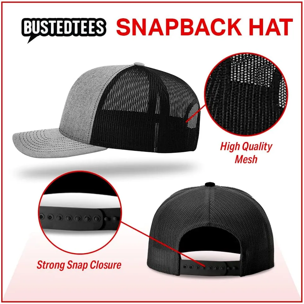 Falcon Outline Back Mesh Hat Casual Wear - Baseball Cap for Mens & Womens Breathable Mesh Adjustable Snapback Strap