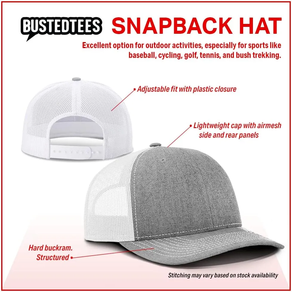 Falcon Outline Back Mesh Hat Casual Wear - Baseball Cap for Mens & Womens Breathable Mesh Adjustable Snapback Strap
