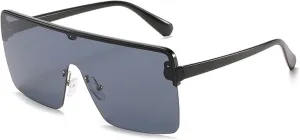 Frame Women Sunglasses Men Sun Glasses Half Frame Gradient Lens Retro Driving Shades Uv400