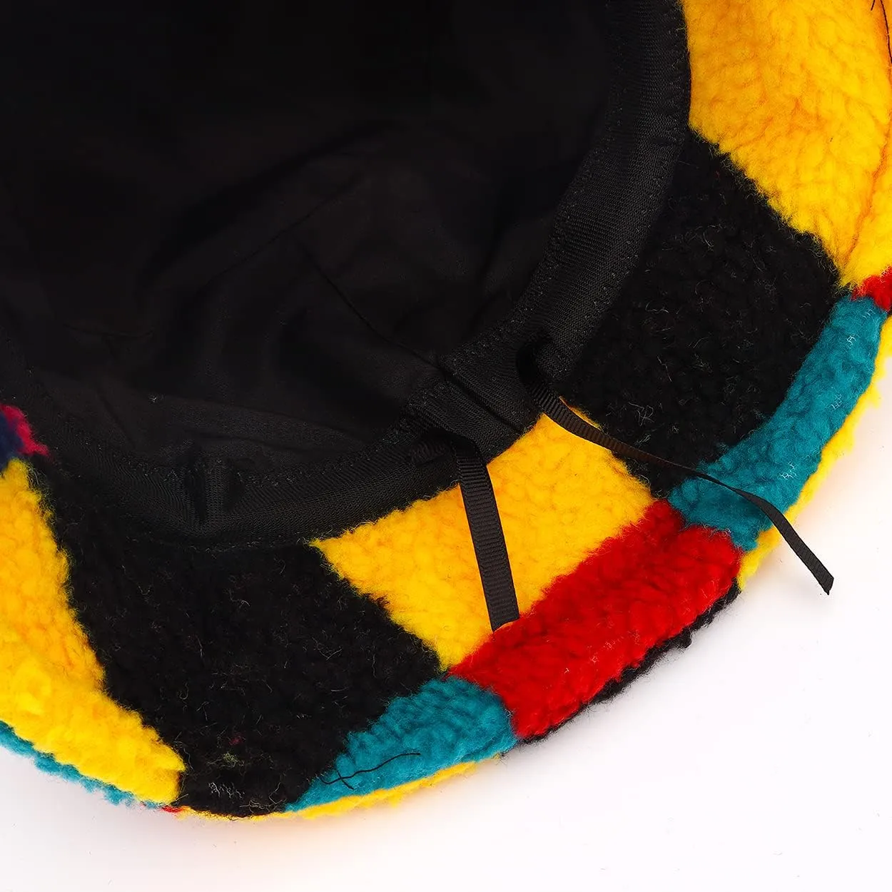 Fuzzy Fur Bucket Hat for Women - Warm Plush Sherpa Winter Hat