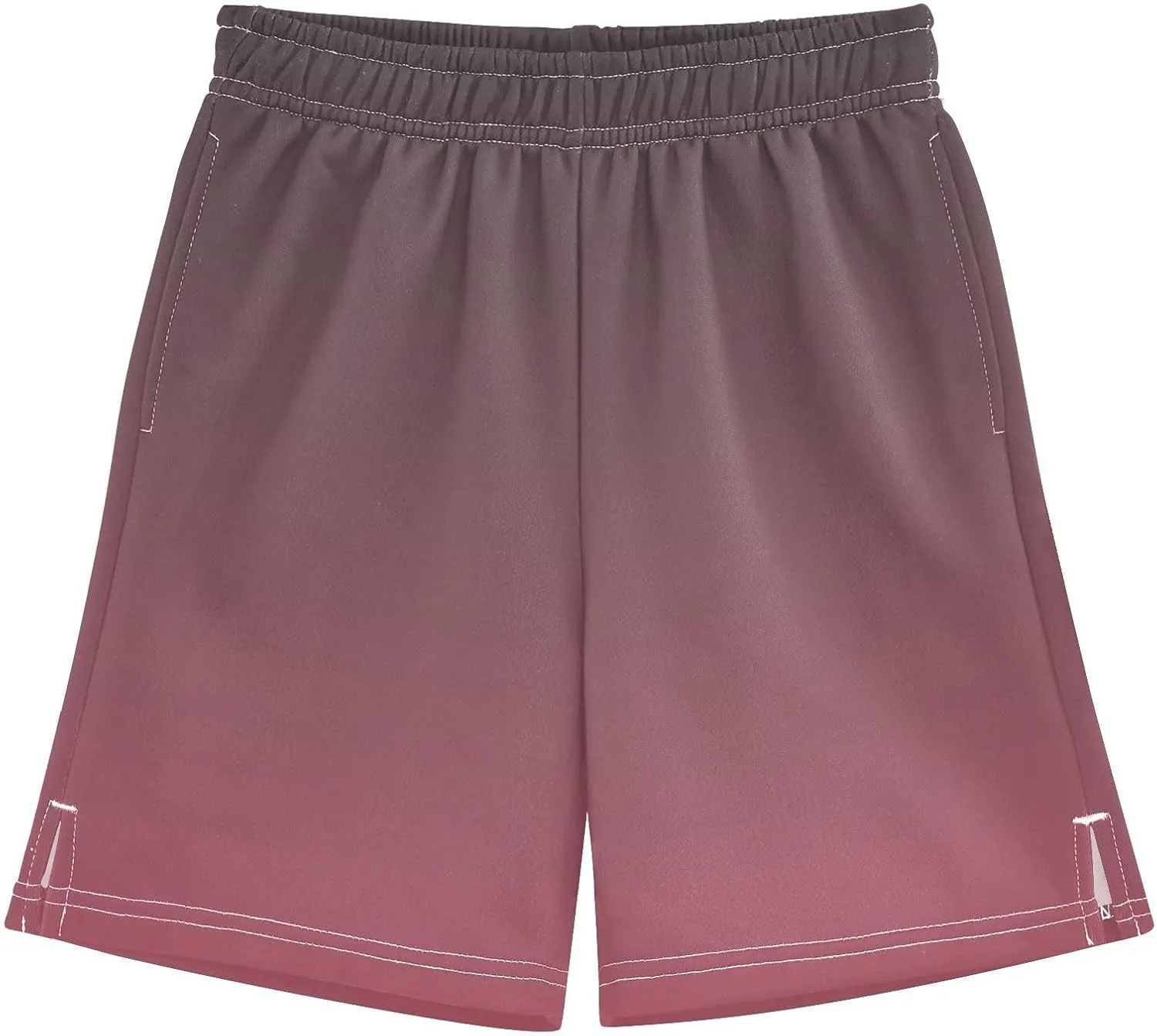 Gradient Boys Athletic Shorts Lightweight Kids Active Soccer Shorts with Pockets