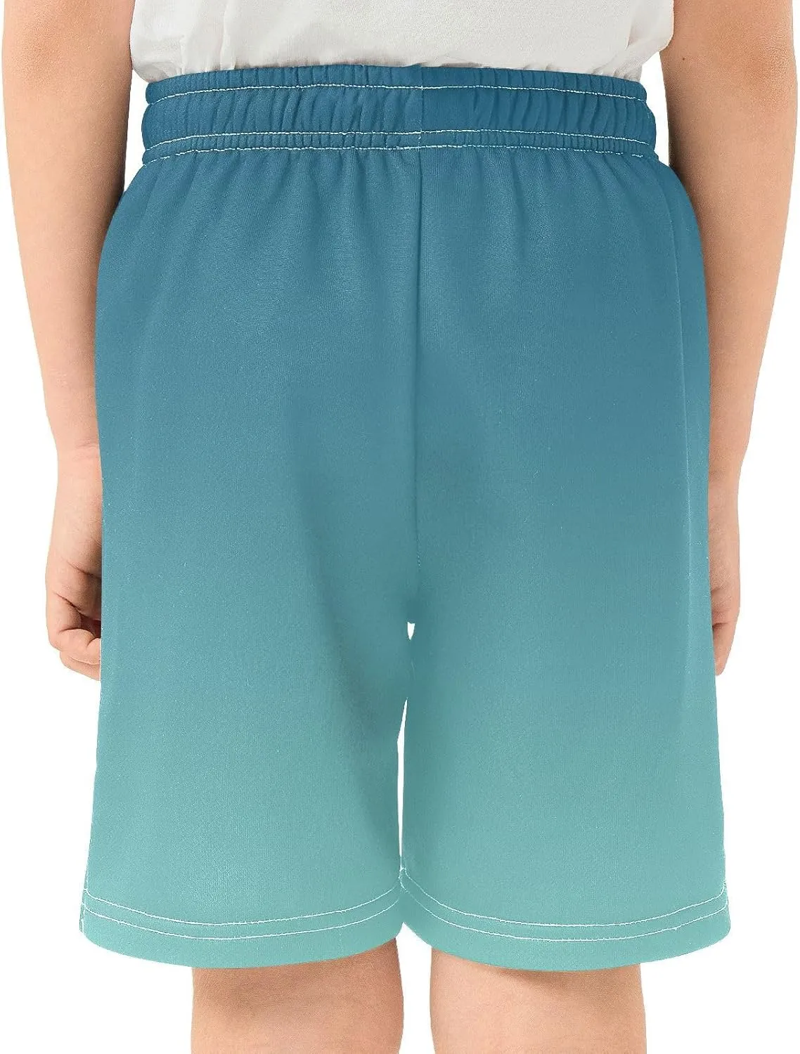 Gradient Boys Athletic Shorts Lightweight Kids Active Soccer Shorts with Pockets