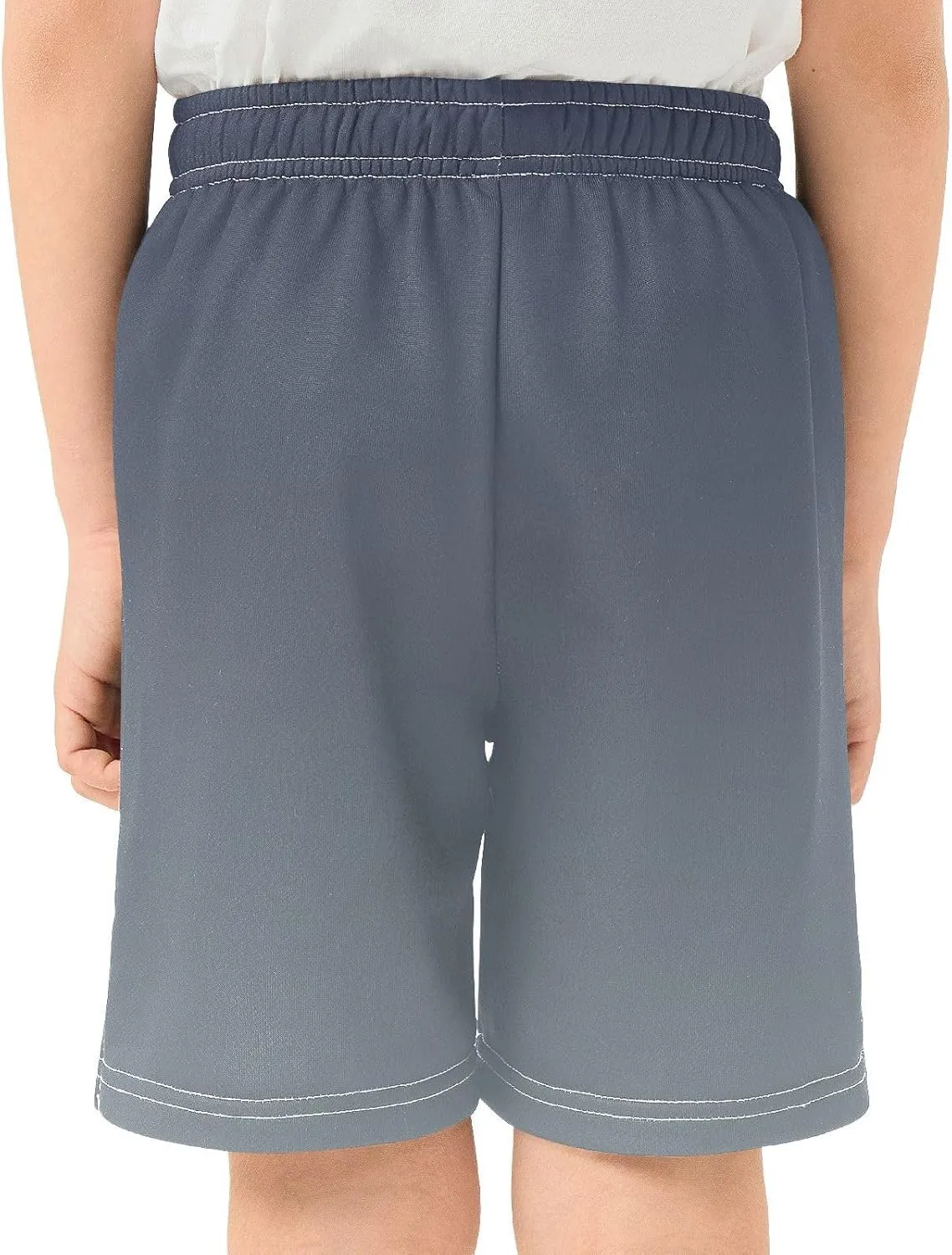 Gradient Boys Athletic Shorts Lightweight Kids Active Soccer Shorts with Pockets