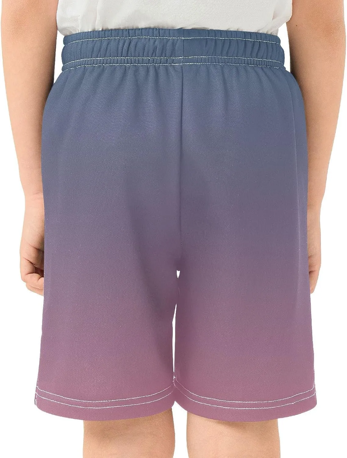 Gradient Boys Athletic Shorts Lightweight Kids Active Youth Shorts with Pockets