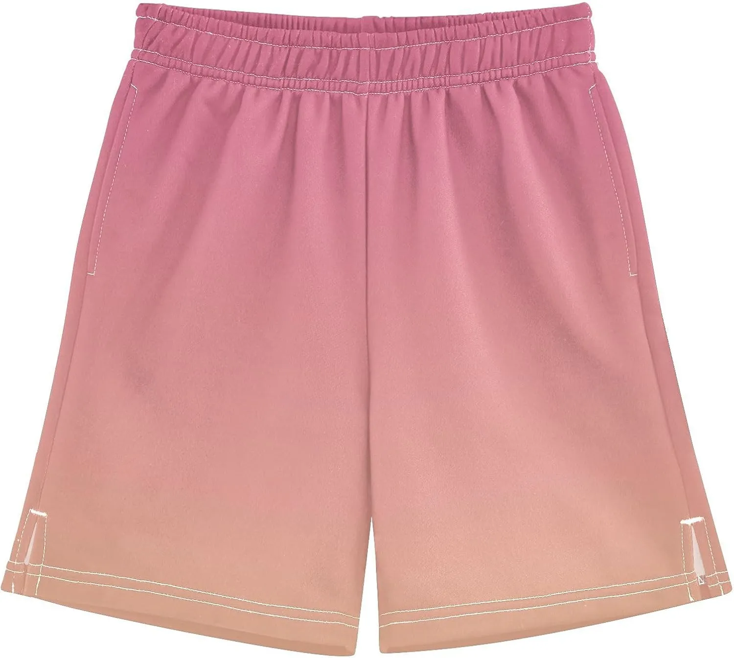 Gradient Boys Athletic Shorts Lightweight Kids Active Youth Shorts with Pockets