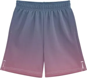 Gradient Boys Athletic Shorts Lightweight Kids Active Youth Shorts with Pockets
