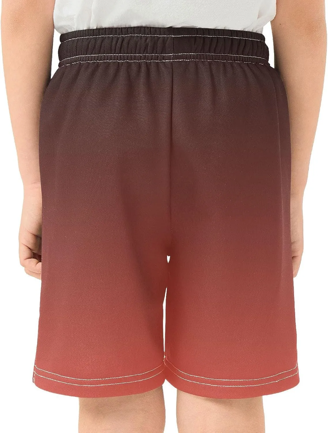 Gradient Boys Athletic Shorts Lightweight Kids Active Youth Shorts with Pockets