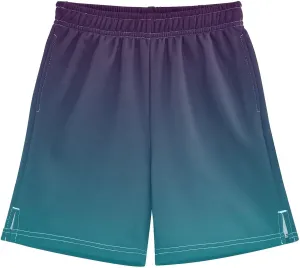Gradient Boys Athletic Shorts Lightweight Kids Active Youth Shorts with Pockets