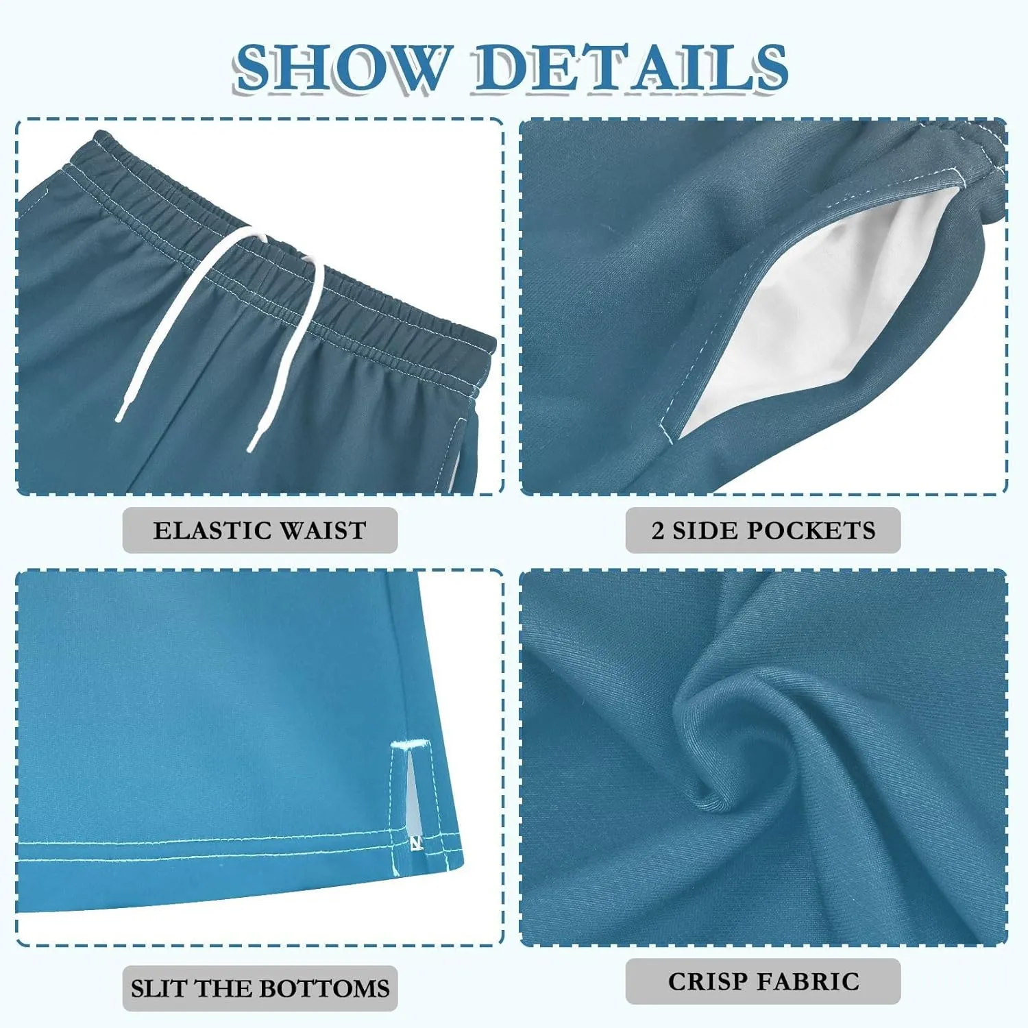 Gradient Boys Athletic Shorts Quick Dry Active Soccer Shorts with Pockets for Kids