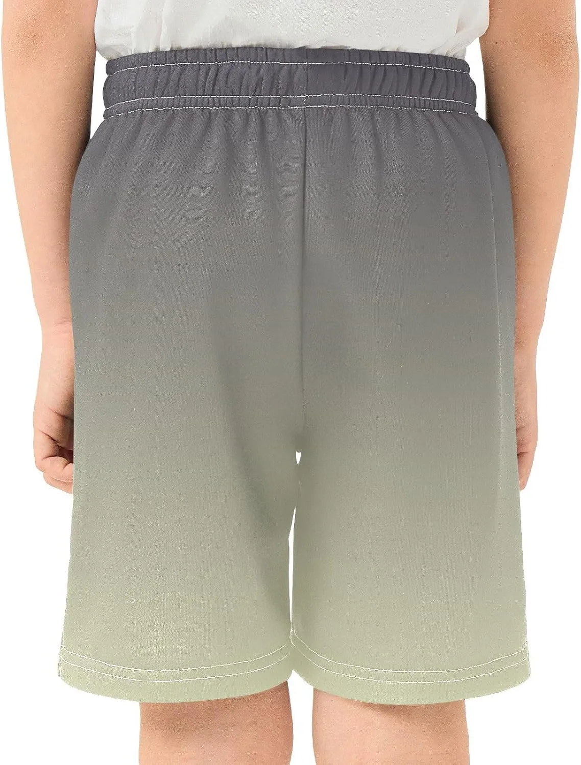 Gradient Boys Athletic Shorts Quick Dry Kids Active Hiking Shorts with Pockets