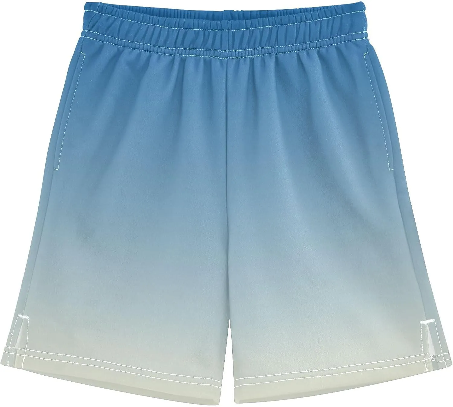 Gradient Boys Athletic Shorts Quick Dry Kids Active Hiking Shorts with Pockets