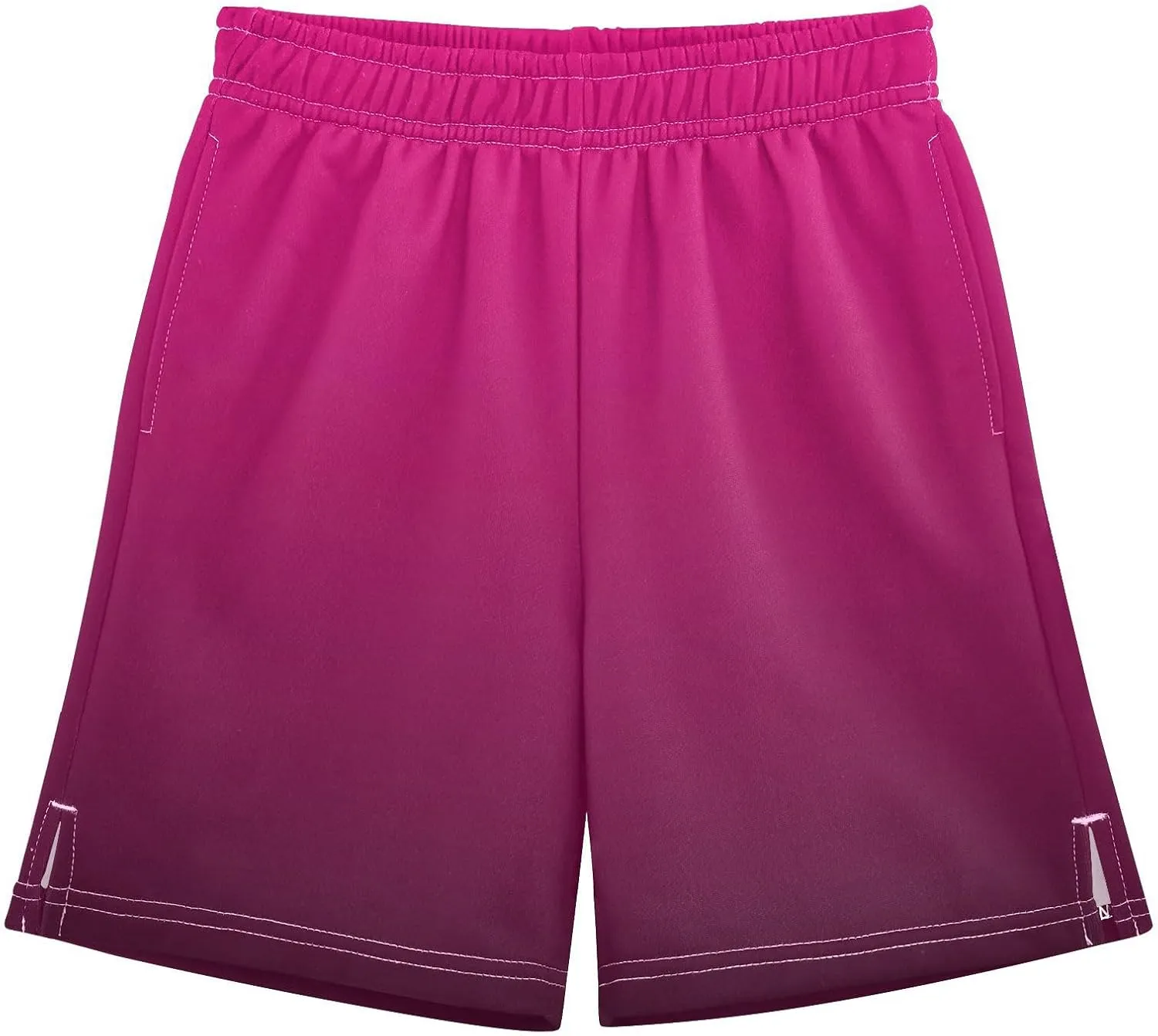 Gradient Boys Athletic Shorts Quick Dry Kids Active Hiking Shorts with Pockets