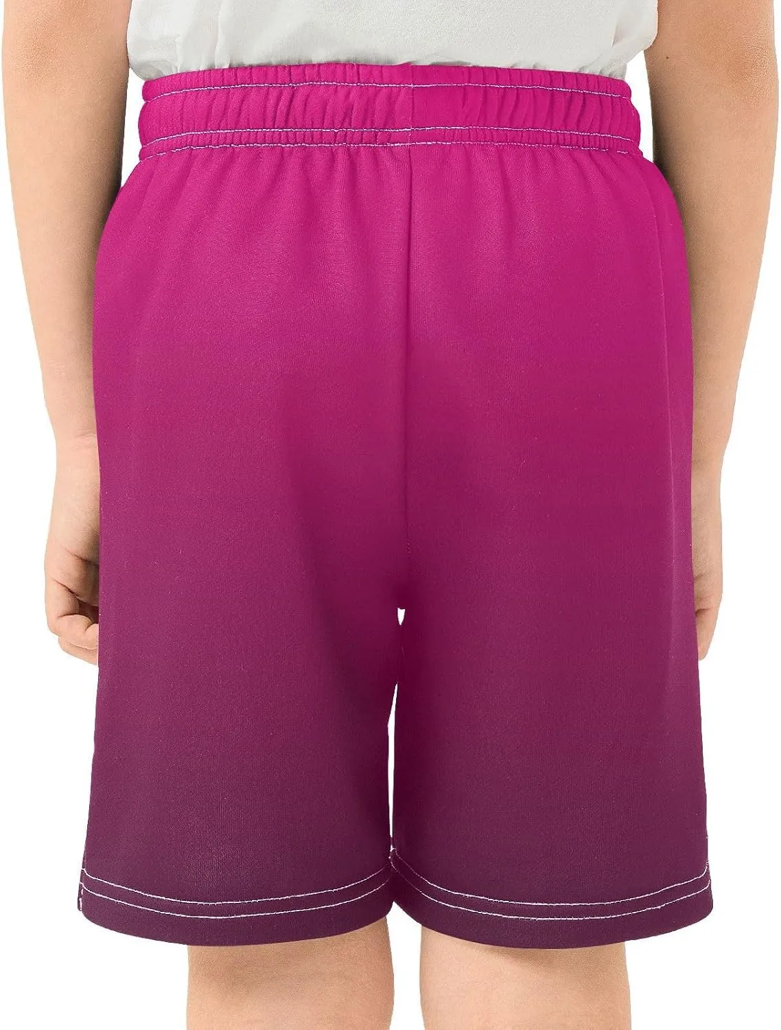 Gradient Boys Athletic Shorts Quick Dry Kids Active Hiking Shorts with Pockets