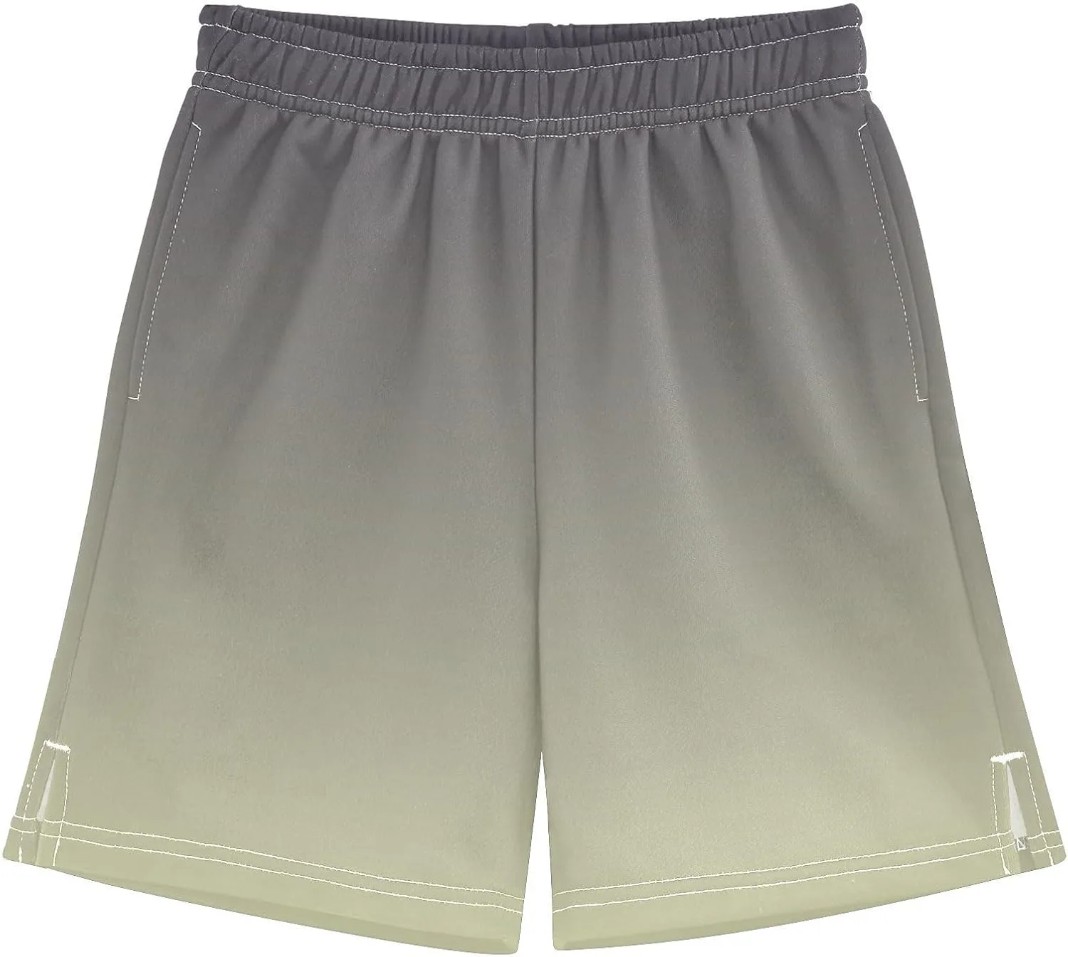 Gradient Boys Athletic Shorts Quick Dry Kids Active Hiking Shorts with Pockets
