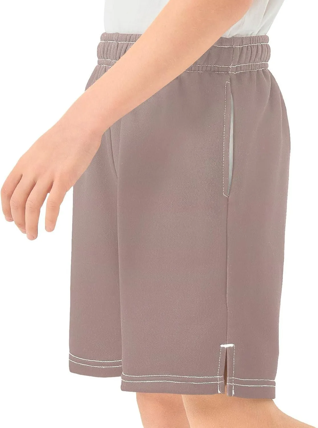 Gradient Boys Athletic Shorts Quick Dry Kids Active Soccer Shorts with Pockets