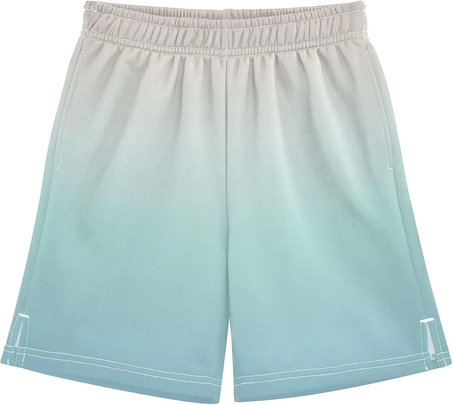 Gradient Boys Athletic Shorts Quick Dry Kids Active Soccer Shorts with Pockets