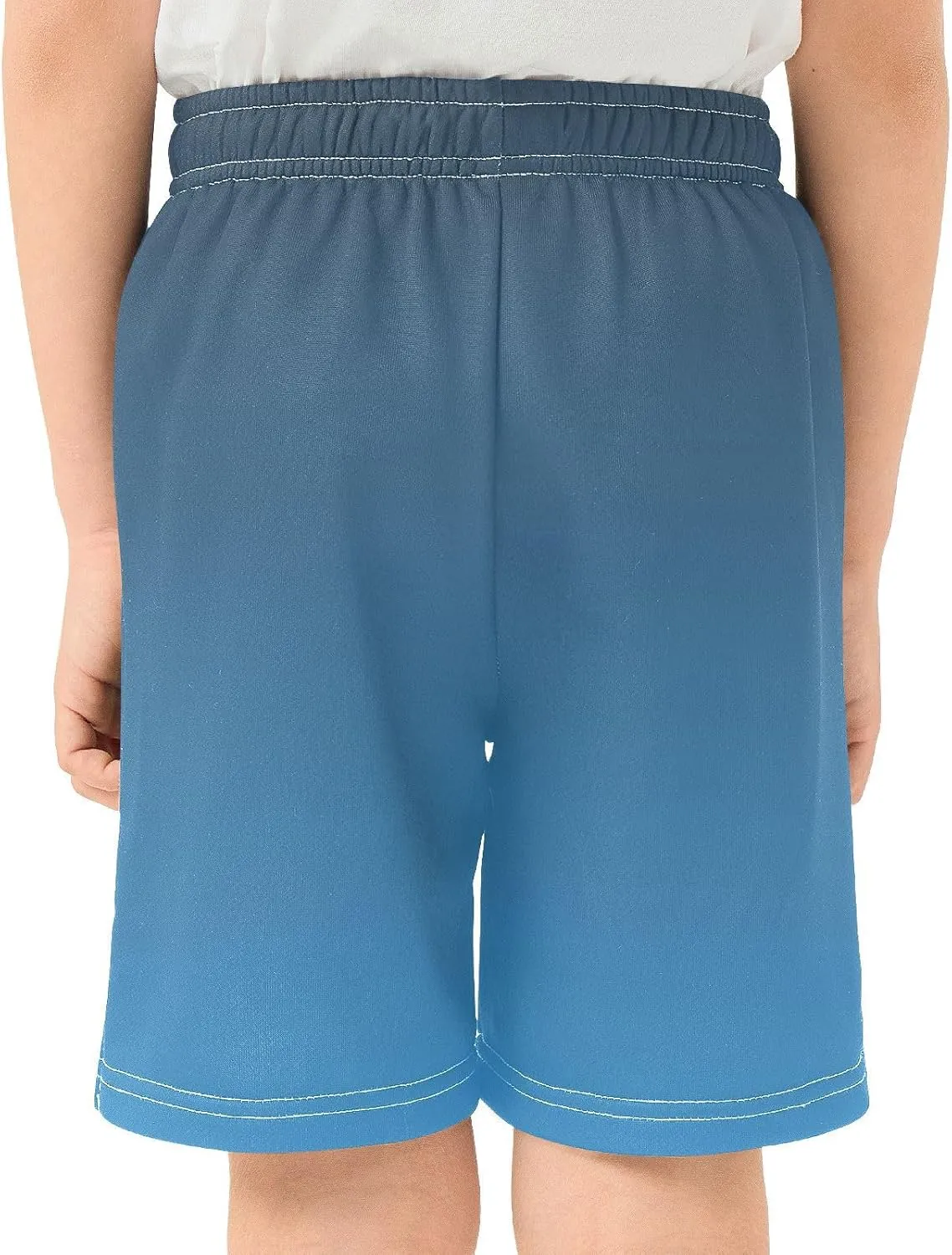 Gradient Boys Athletic Shorts Quick Dry Kids Active Soccer Shorts with Pockets