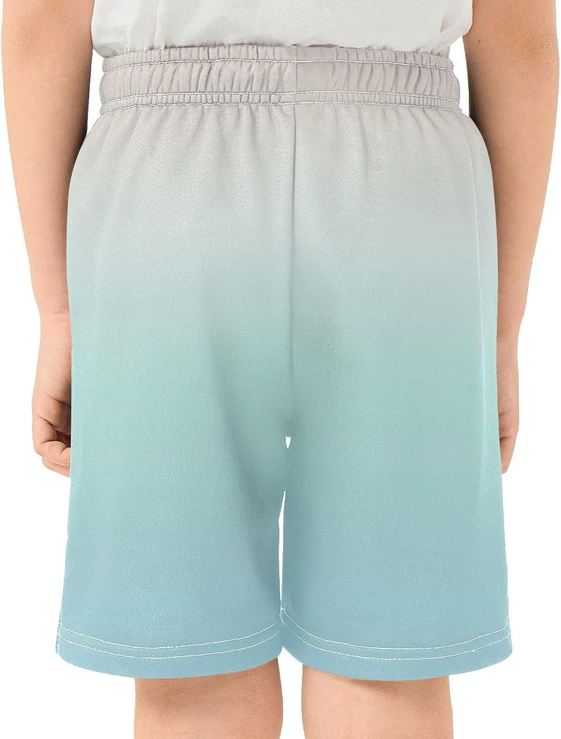 Gradient Boys Athletic Shorts Quick Dry Kids Active Soccer Shorts with Pockets